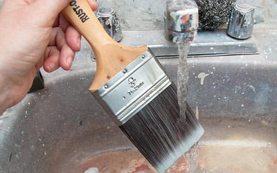 How to Remove Enamel Paint from Paint Brushes